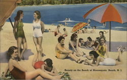 Beauty on the Beach Manasquan, NJ Postcard Postcard Postcard