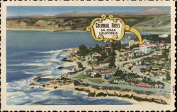 Colonial Hotel, Overlooking the Ocean Postcard