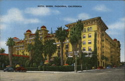 Hotel Green Pasadena, CA Postcard Postcard Postcard