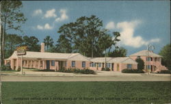 Bishop's Motor Court Jacksonville, FL Postcard Postcard Postcard