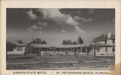 Garden State Motel Saint Petersburg Beach, FL Postcard Postcard Postcard