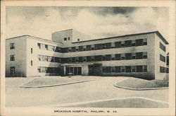 Broaddus Hospital Philippi, WV Postcard Postcard Postcard