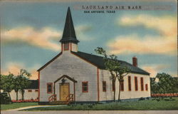 Lackland Air Base - Chapel Postcard