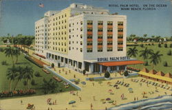 Royal Palm Hotel Miami Beach, FL Postcard Postcard Postcard