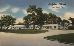 Dolphin Motel Postcard