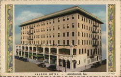 Aragon Hotel Jacksonville, FL Postcard Postcard Postcard