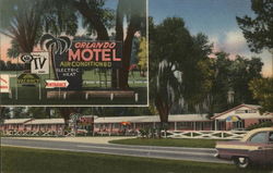 Orlando Motel Ludowici, GA Postcard Postcard Postcard