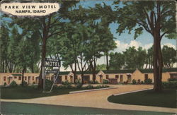 Park View Motel Postcard