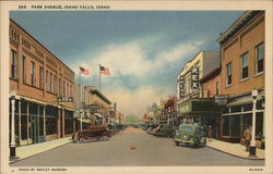 Park Avenue Idaho Falls, ID Postcard Postcard Postcard