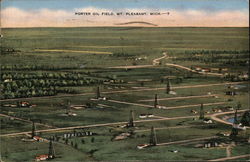 Porter Oil Field Postcard