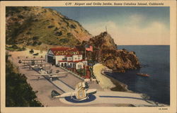 Airport and Orilla Jardin Santa Catalina Island, CA Postcard Postcard Postcard