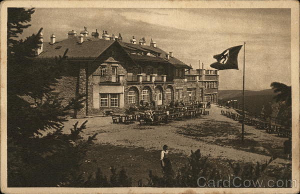 Raxbahn mountain station Nazi Germany