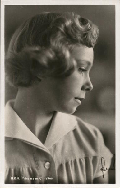 Her Royal Highness Princess Christina of Sweden Royalty