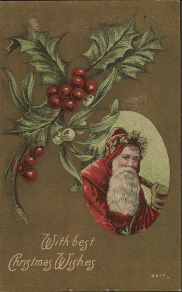 With best Christmas Wishes Santa Claus