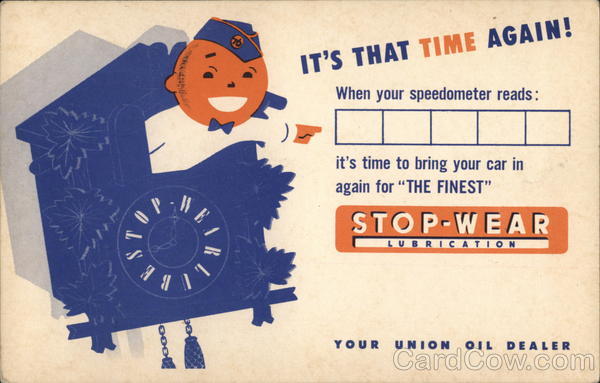 It's that time again! - Stop-Wear Lubrication Advertising