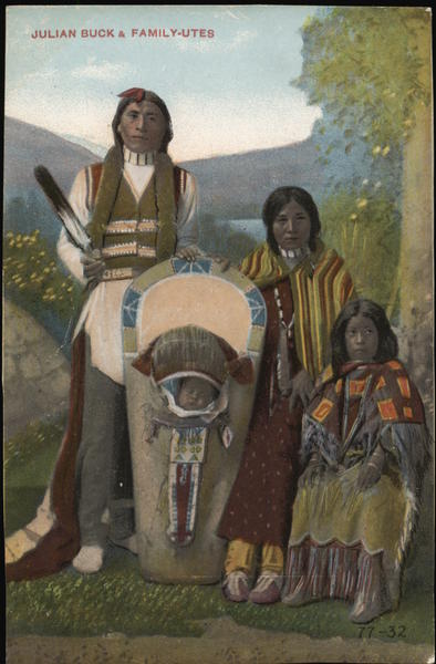 Julian Buck & Family - Utes Native Americana