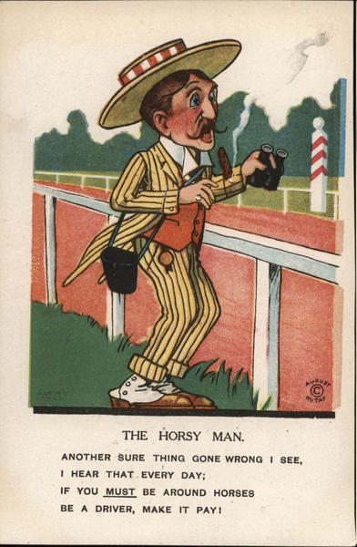 The Horsy Man Caricatures