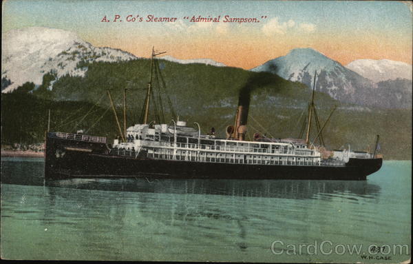 A.P. Co's Steamer, Admiral Sampson Steamers
