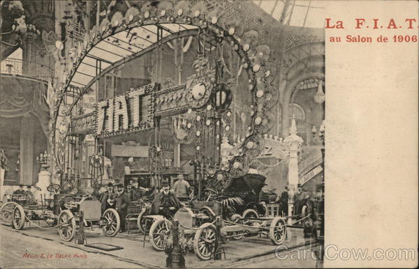 FIAT au Salon de l'Automobile 1906 Cars