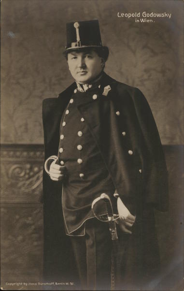 Leopold Godowsky in Vienna Opera