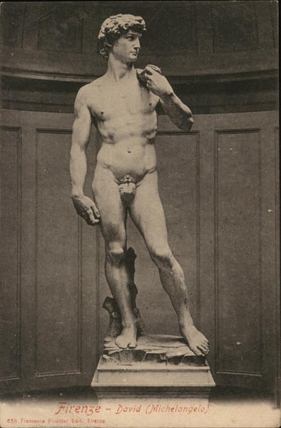 Michelangelo's David Sculpture & Carving