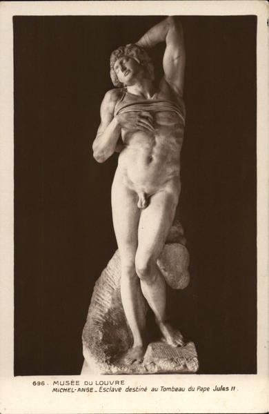 Esclave Destine Au Tombeau Du Pape Jules De Michelange