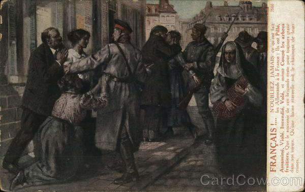 Frenchmen: Never Forget What Germans Have Done to France