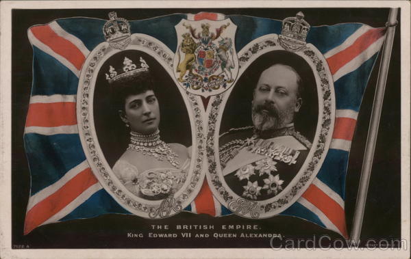 The British Empire - King Edward VII and Queen Alexandria
