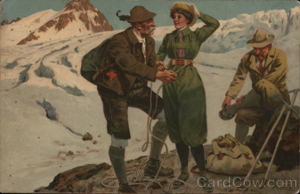 Mountain climbers Ernest Platz