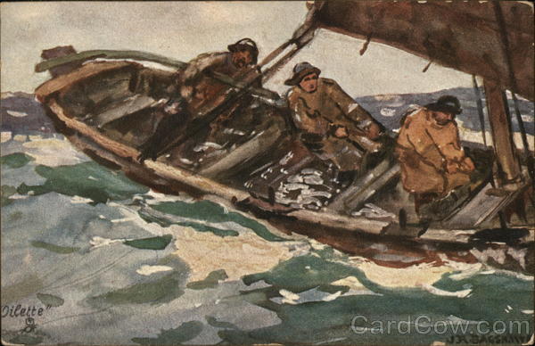 In the Teeth of the Gale Tuck's Oilette Series