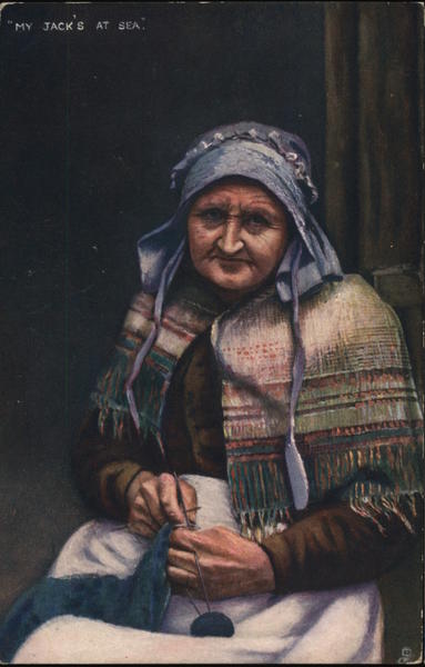 My Jack's At Sea - Old woman waiting Women