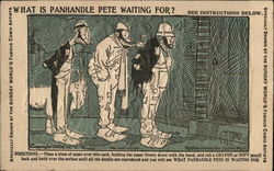 What is Panhandle Pete waiting for? What is Panhandle Pete waiting for?