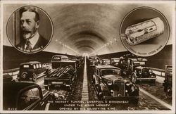 Mersey Tunnel Postcard