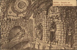 Crypt of the Capuchin Friars Postcard
