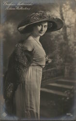 Gräfin Claire Wolff-Metternich-Wallentin Actresses Postcard Postcard