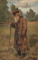 An Old Hussar Postcard