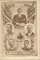 Gloria Victis - Woodrow Wilson & Allies Postcard