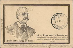 Friedrich Alfred Krupp Postcard