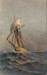A FAIR WIND Postcard
