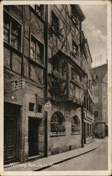 Hans Sachs Haus Nuremberg Germany