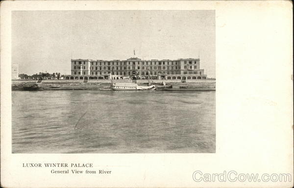 Luxor Winter Palace, General view from river Egypt