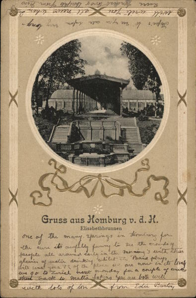 Elisabethbrunnen Bad Homburg vor der Hohe Germany