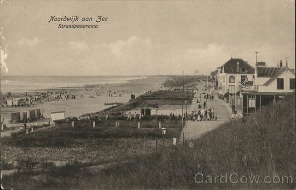 View of the Beach Noordwijk aan Zee Netherlands