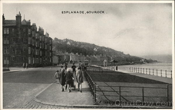 Esplanade, Gourock Scotland