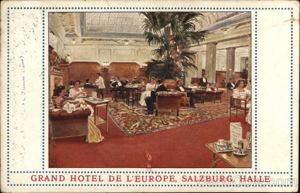 Grand Hotel De L'Europe, Salzburg, Halle Austria