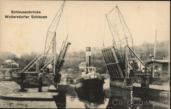 Woltersdorf Lock Berlin Germany