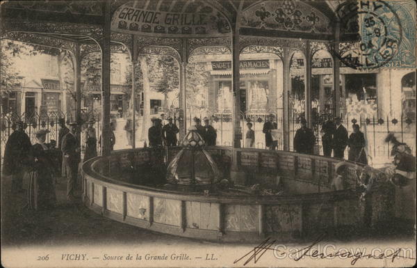 La Source de la Grande Grille Vichy France