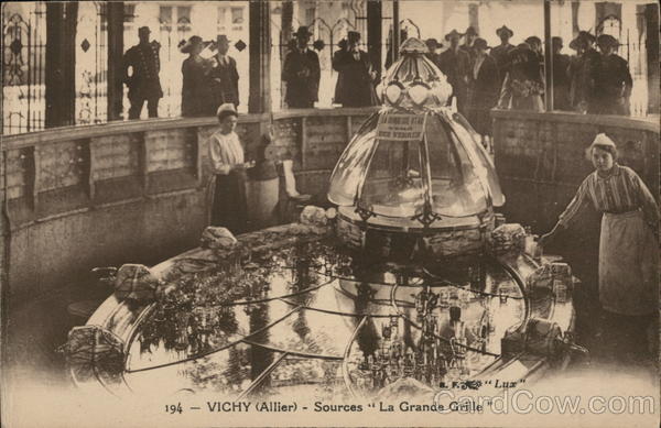 Source Grande Grille Vichy France
