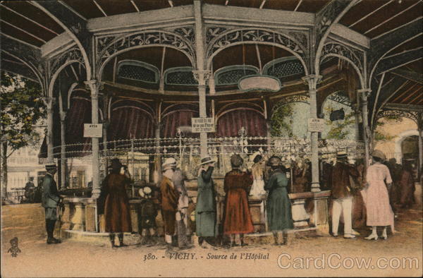 Source de l'Hopital Vichy France