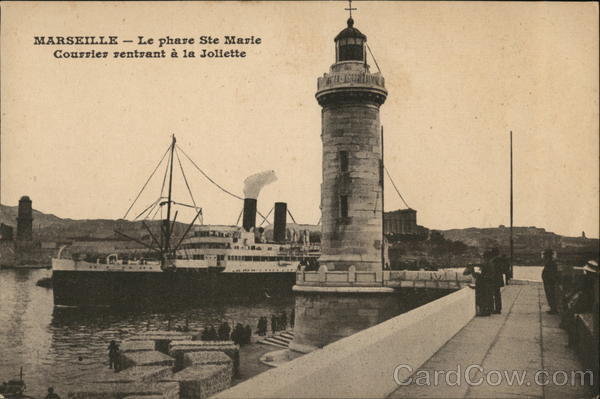 Lighthouse Ste. Marie Marseille France